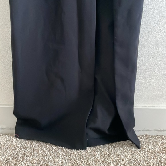 Likely Jennings Halter Gown Women’s Size 2 Floor Length Open‎ Back Slit Black - Picture 8 of 10